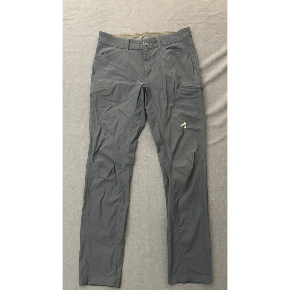 Eddie Bauer First Ascent Guide Pro Tech Pants Gray Mens 34x34